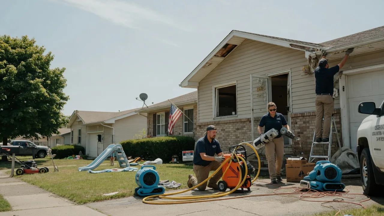 Water Damage Restoration in Wedron, IL near me